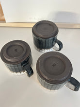 Load image into Gallery viewer, 3 Mugs Midnight blue