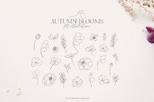 Load image into Gallery viewer, Autumn Blooms dried floral art Angele Kamp