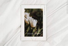 Load image into Gallery viewer, Botanic Gold watercolor alphabet by Angele Kamp