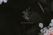 Load image into Gallery viewer, Floral Spring alphabet