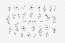 Load image into Gallery viewer, Floral Spring alphabet