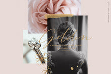 Load image into Gallery viewer, Golden font