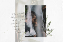 Load image into Gallery viewer, Olive branch watercolors