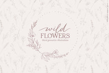 Load image into Gallery viewer, Wild Flowers Illustrations