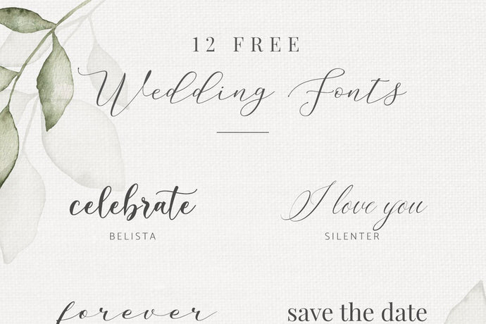 Free Wedding Fonts