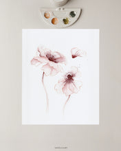 Load image into Gallery viewer, Oriental Poppies 03 original watercolor
