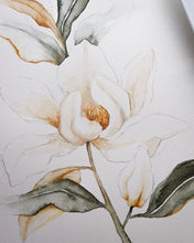 Load image into Gallery viewer, Magnolia Grandiflora 01 original watercolor
