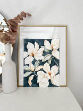 Load image into Gallery viewer, Magnolia Blue 03 original watercolor
