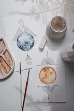 Load image into Gallery viewer, Watercolor Workshop Sacred Moon, Arnhem
