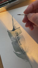 Load and play video in Gallery viewer, Aquarel Workshop Boho Feathers, Arnhem
