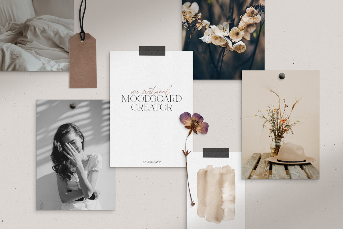 Au naturel moodboard scene creator