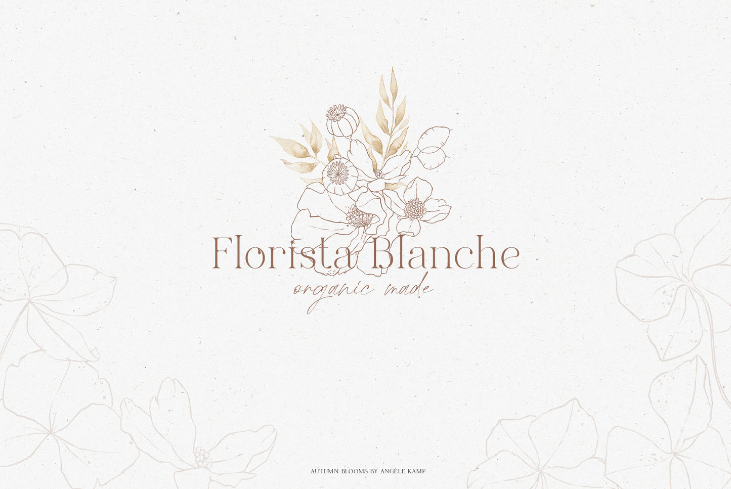 Autumn Blooms dried floral art Angele Kamp