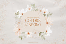 Load image into Gallery viewer, Colors of Spring watercolors
