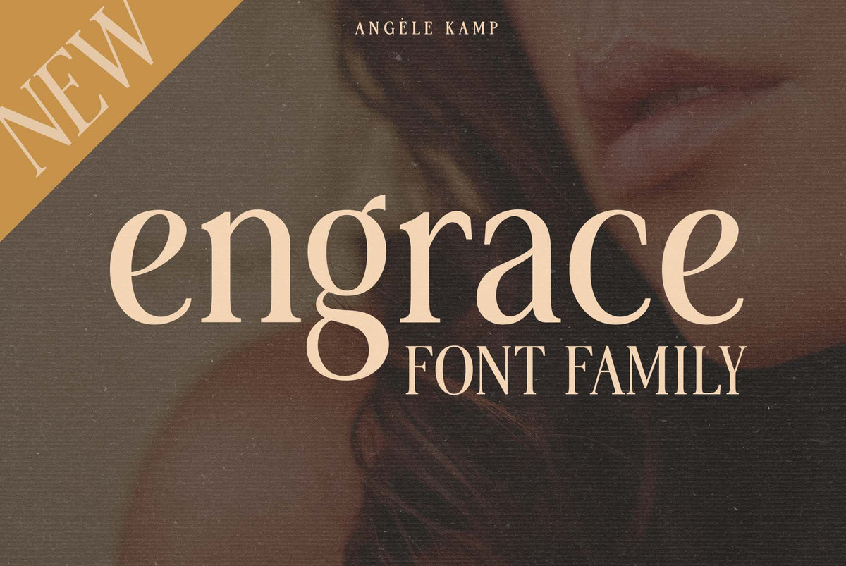 Engrace serif font family