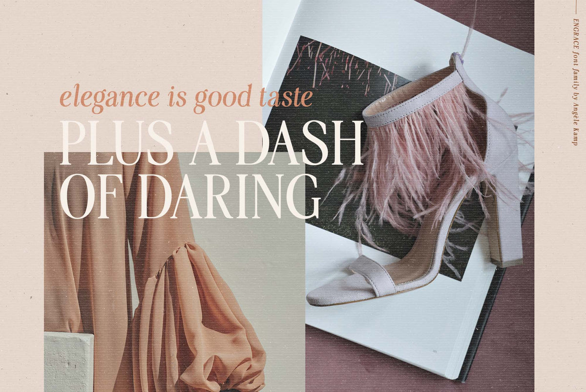 Engrace serif font family
