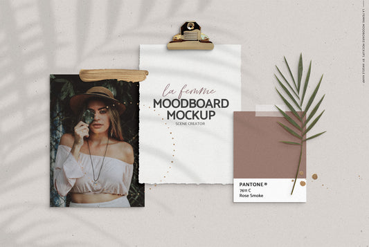 LaFemme moodboard mockups Angele Kamp
