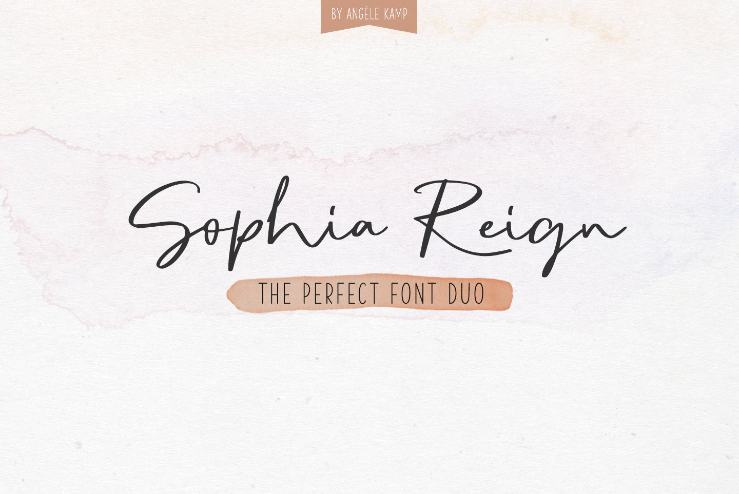 Sophia Reign Font duo