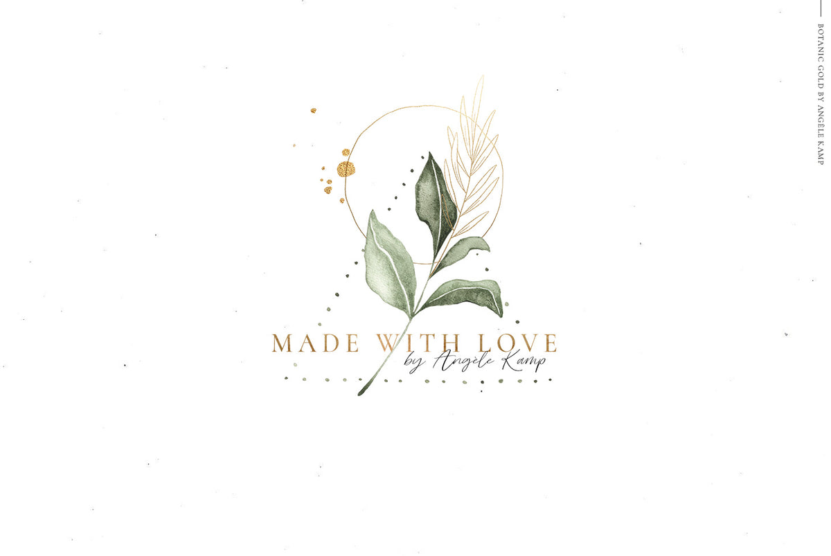 Botanic Gold watercolors