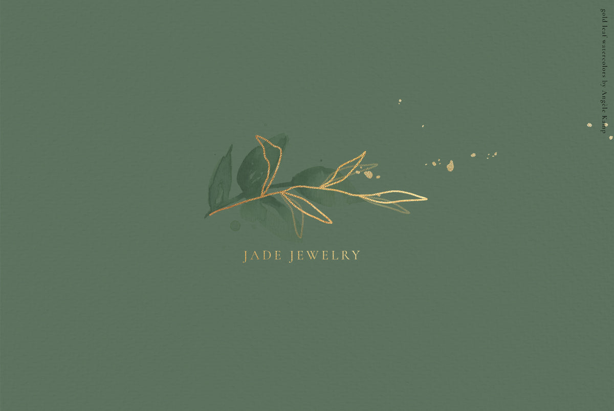 Gold Leaf watercolors