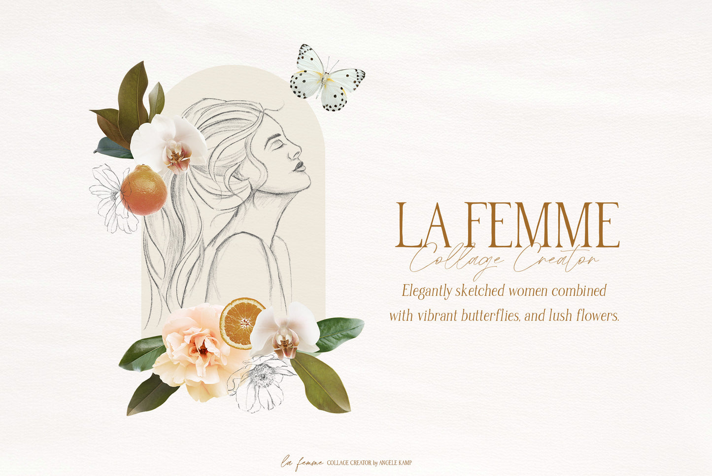 La Femme collage creator