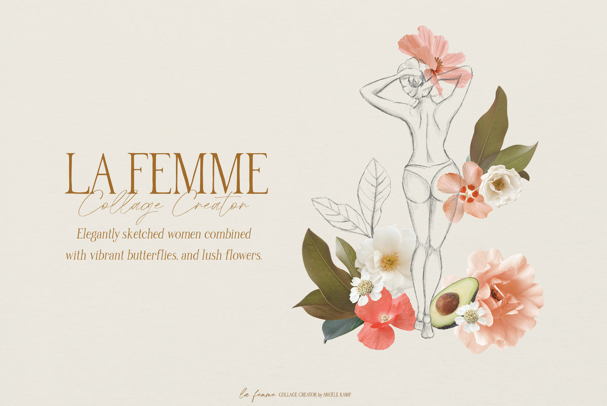 La Femme collage creator