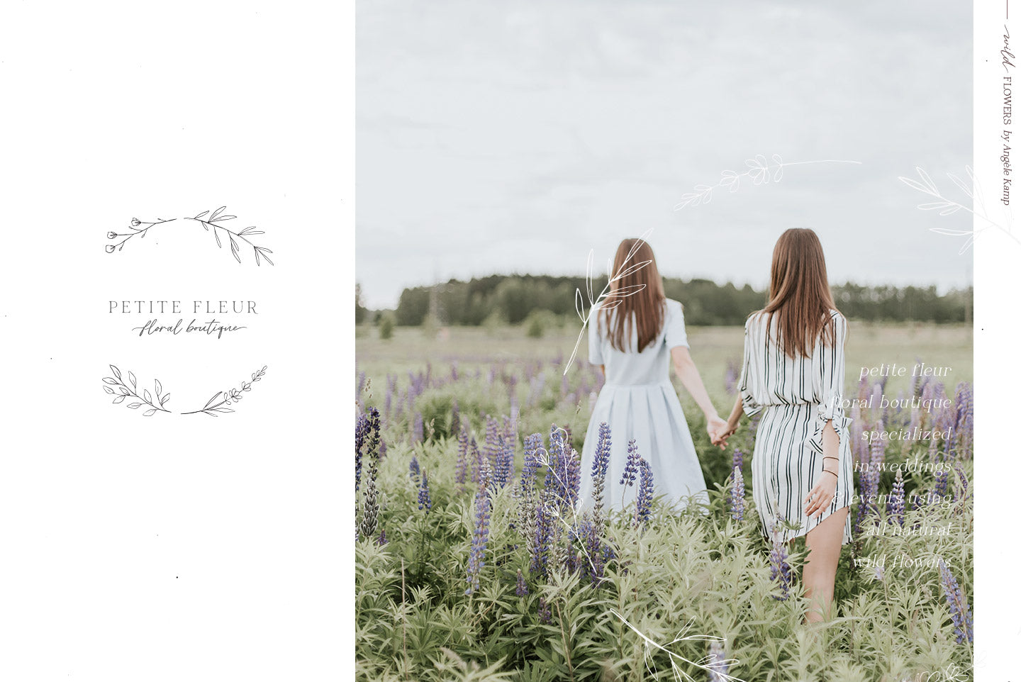 Wild Flowers Illustrations