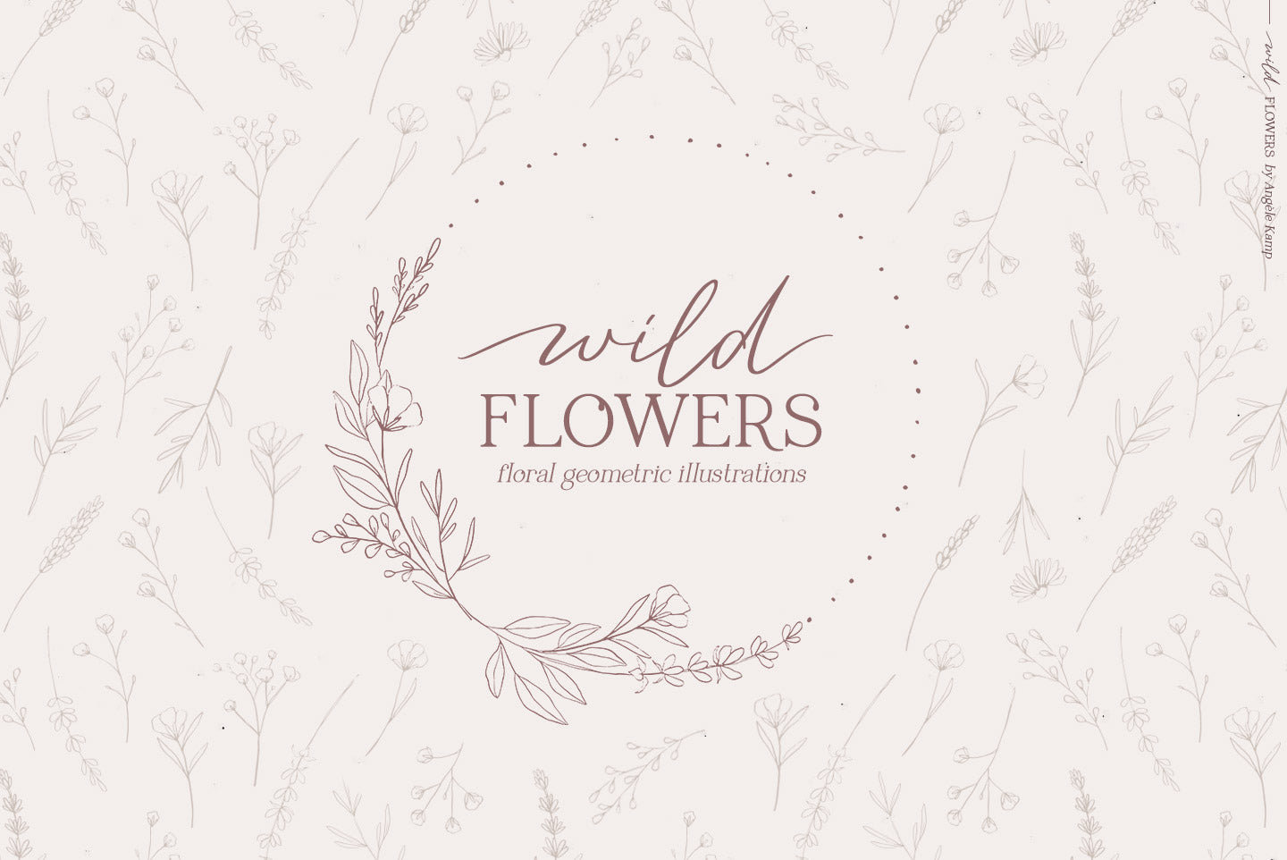 Wild Flowers Illustrations